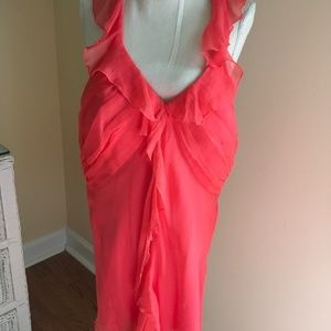 Chiffon halter blouse